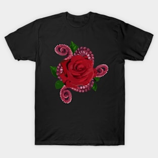 Rose with Tentacles T-Shirt